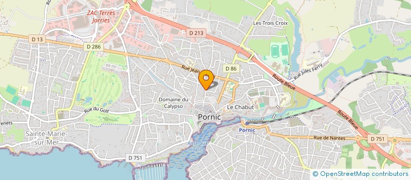 localisation de l'entreprise KHUMEIA CONSEIL à PORNIC