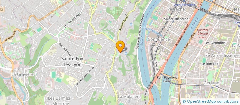 localisation de l'entreprise KHWM  SAINTE-FOY-LES-LYON