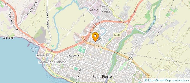 localisation de l'entreprise KHYSS à SAINT-PIERRE