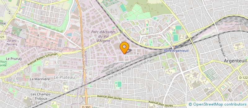 localisation de l'entreprise KI DRIVER  ARGENTEUIL