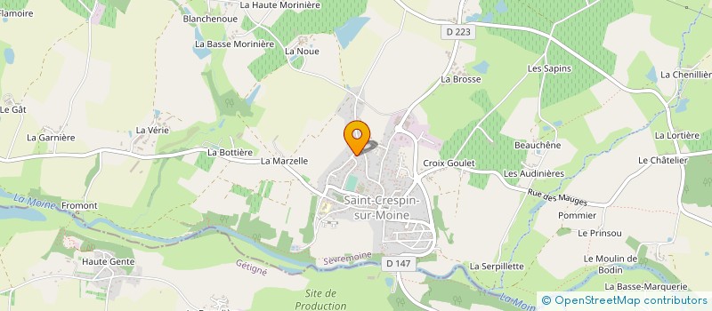 localisation de l'entreprise KI FAIT KOI à SEVREMOINE