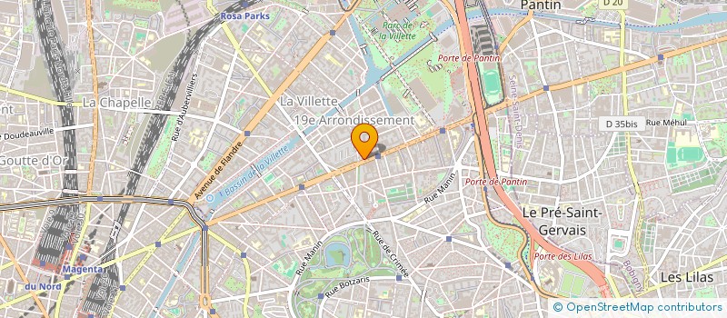 localisation de l'entreprise KI KEN TAI à PARIS