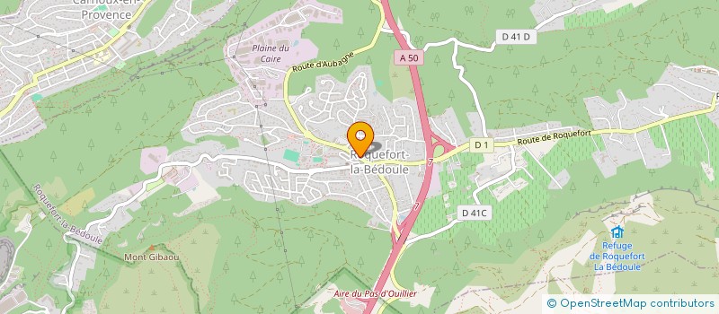 localisation de l'entreprise KI'KOUP'KOIF  ROQUEFORT-LA-BEDOULE