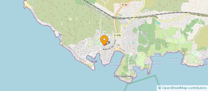 localisation de l'entreprise KI LIVE à MARTIGUES