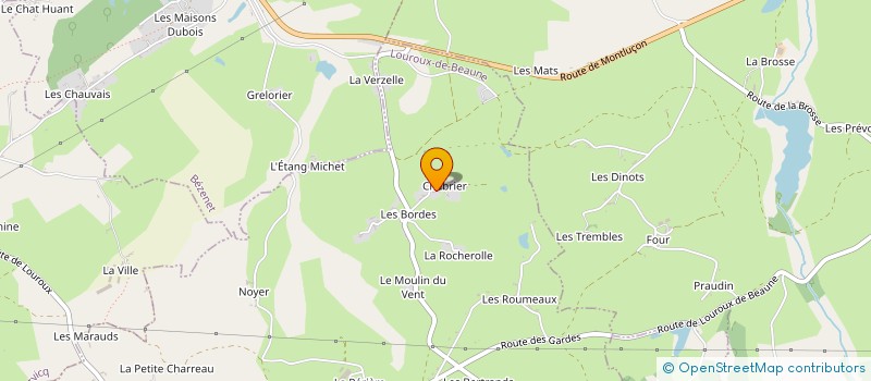 localisation de l'entreprise KI MANSIONS  LOUROUX-DE-BEAUNE