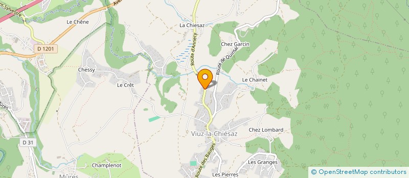 localisation de l'entreprise KI-NOM-KON  VIUZ-LA-CHIESAZ