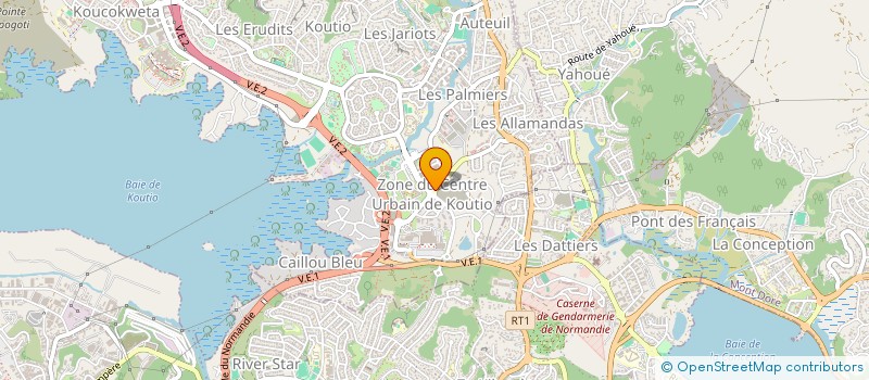 localisation de l'entreprise KI TII RE à DUMBEA