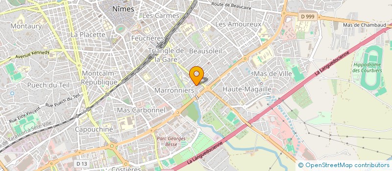 localisation de l'entreprise KI TRANSPORT  NIMES