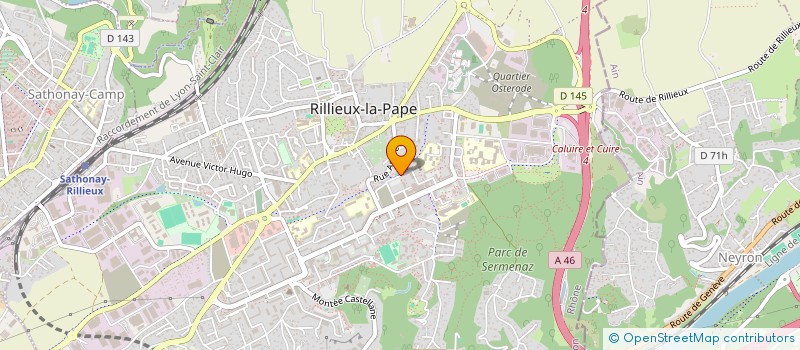 localisation de l'entreprise KI2L SERVICES  RILLIEUX LA PAPE