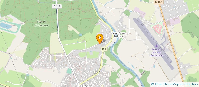 localisation de l'entreprise KIA  L'HUISSERIE