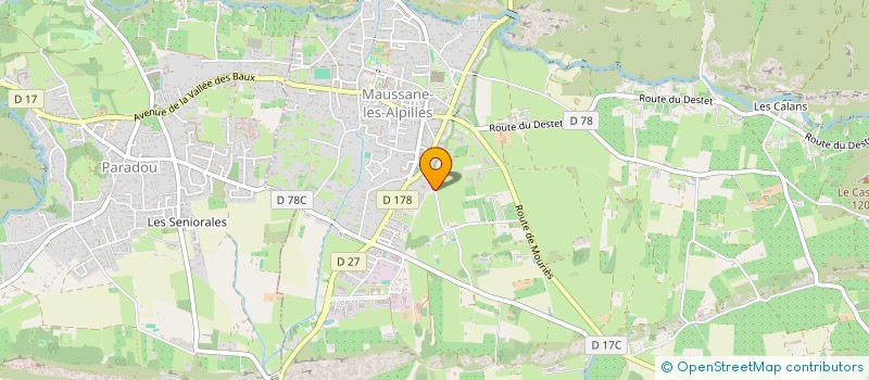 localisation de l'entreprise KIA MANAGEMENT SAS à MAUSSANE-LES-ALPILLES