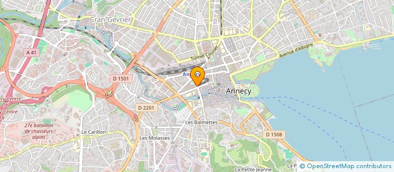 localisation de l'entreprise KIA ORA à ANNECY