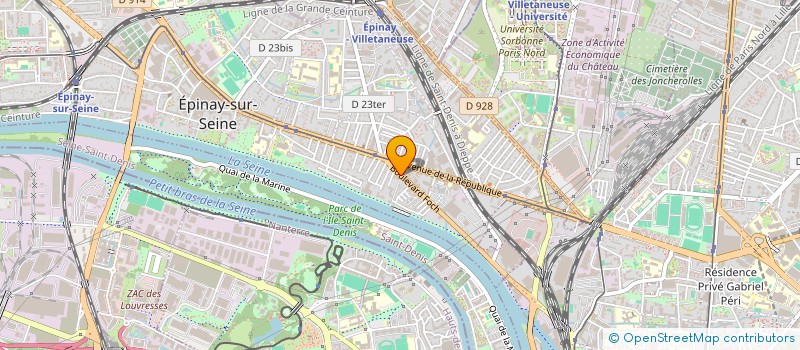 localisation de l'entreprise KIAE IMMOBILIER à EPINAY-SUR-SEINE