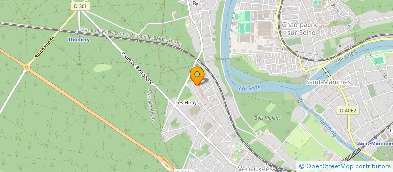 localisation de l'entreprise KIAL  MORET-LOING-ET-ORVANNE