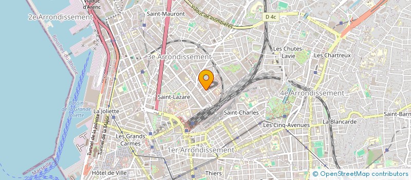 localisation de l'entreprise KIANGS TRAVAUX à MARSEILLE