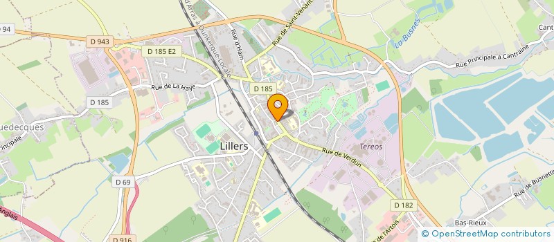 localisation de l'entreprise KIAORA LILLERS à LILLERS