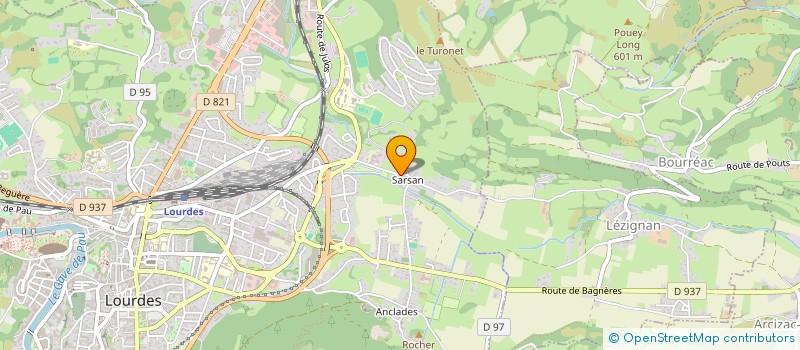 localisation de l'entreprise KIARA  LOURDES