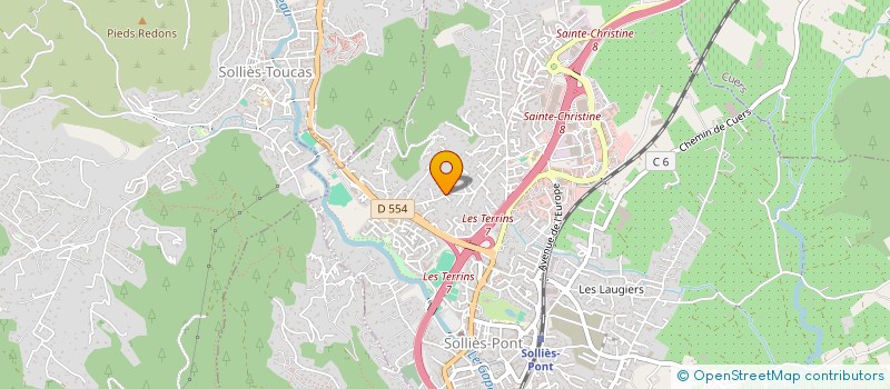 localisation de l'entreprise KIARA  SOLLIES-PONT