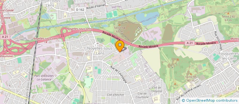 localisation de l'entreprise KIARA GABY  NOYELLES-SOUS-LENS