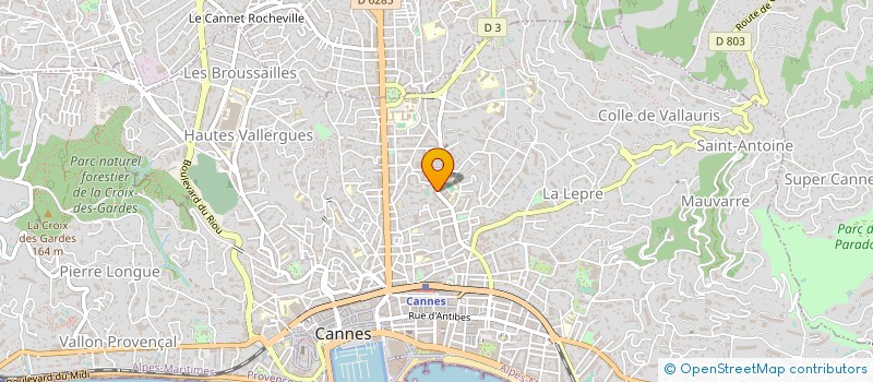 localisation de l'entreprise KIARA SCOOT à CANNES
