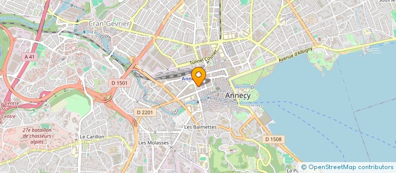 localisation de l'entreprise KIARALAINA à ANNECY