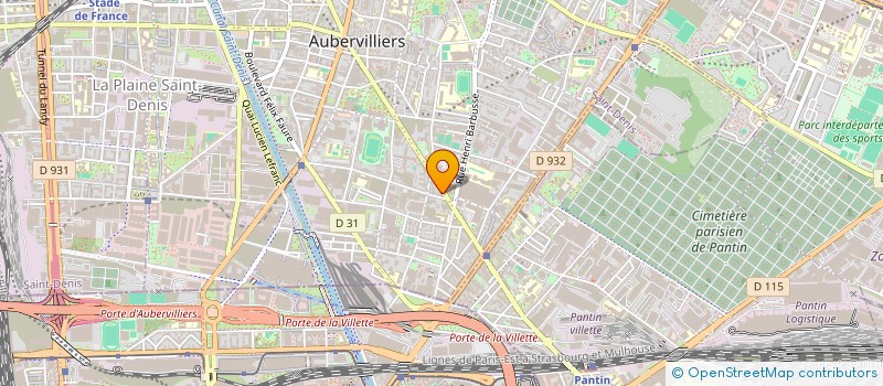 localisation de l'entreprise KIASHAN EXPRESS à AUBERVILLIERS