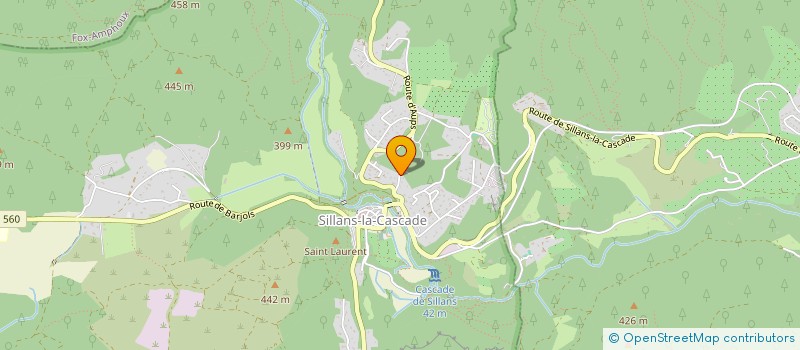 localisation de l'entreprise KIAVIVA CONSULTING  SILLANS-LA-CASCADE