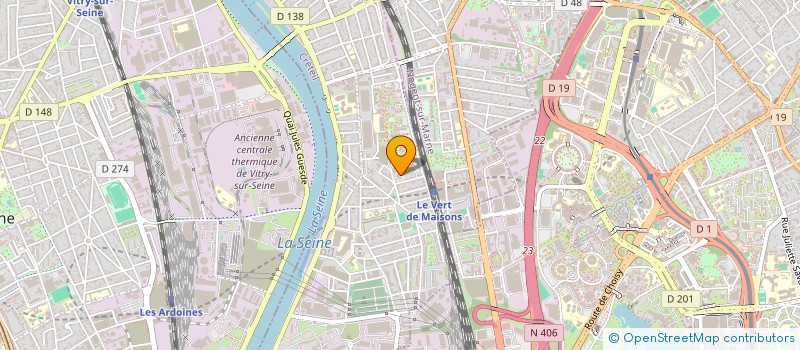 localisation de l'entreprise KIBANDA TRANS  ALFORTVILLE