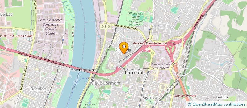 localisation de l'entreprise KIBENZ.COM  LORMONT