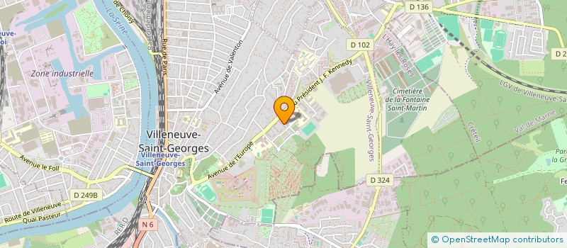 localisation de l'entreprise KIBILY TRANSPORTS à VILLENEUVE-SAINT-GEORGES