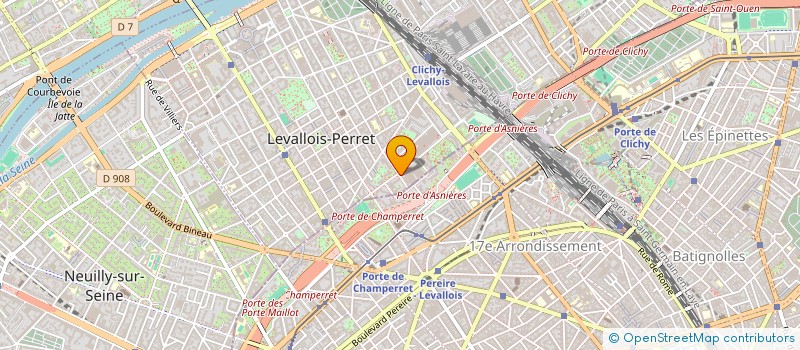 localisation de l'entreprise KIBO CAPITAL à LEVALLOIS-PERRET