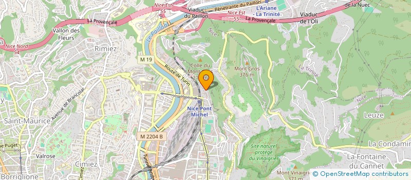 localisation de l'entreprise KIBO INTERNATIONAL à NICE