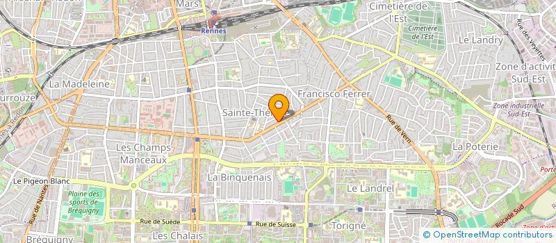 localisation de l'entreprise KIBOSSI  RENNES