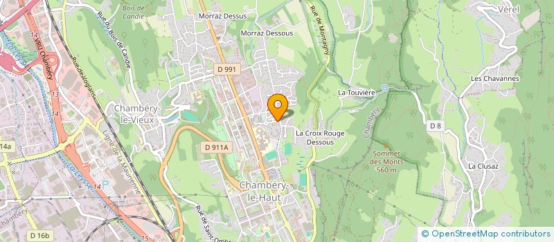 localisation de l'entreprise KIBOU COLLECTIF  CHAMBERY