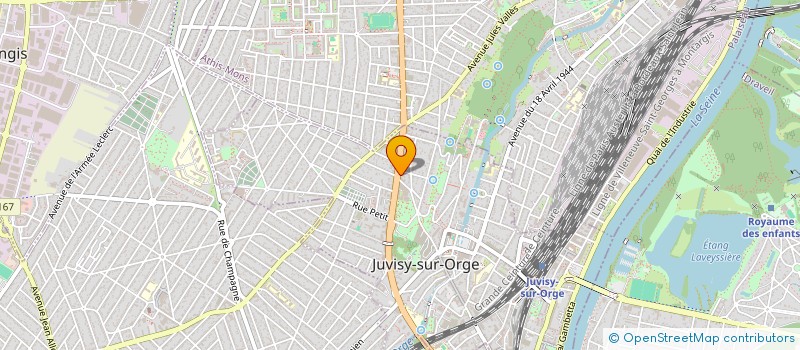 localisation de l'entreprise KIBU à JUVISY SUR ORGE