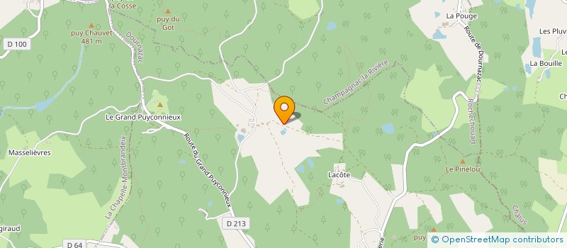 localisation de l'entreprise KIBURUGUTU CO.  DOURNAZAC