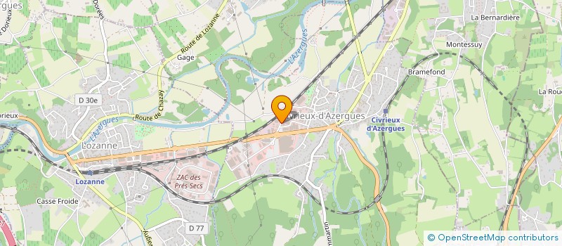 localisation de l'entreprise KIBZ NUTRITION  CIVRIEUX-D'AZERGUES