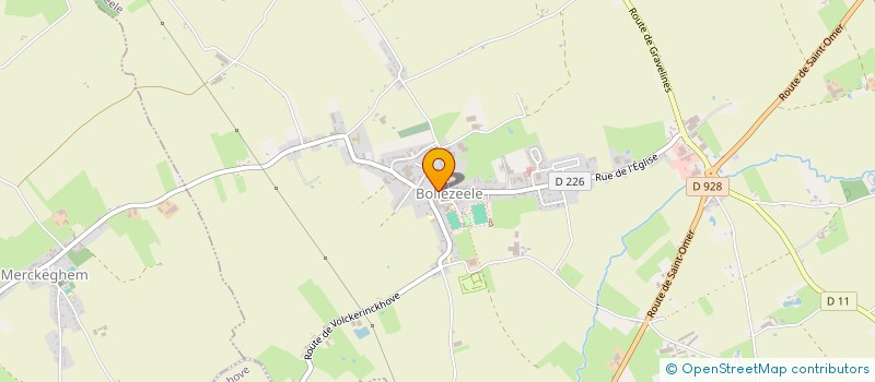 localisation de l'entreprise KICHA  BOLLEZEELE