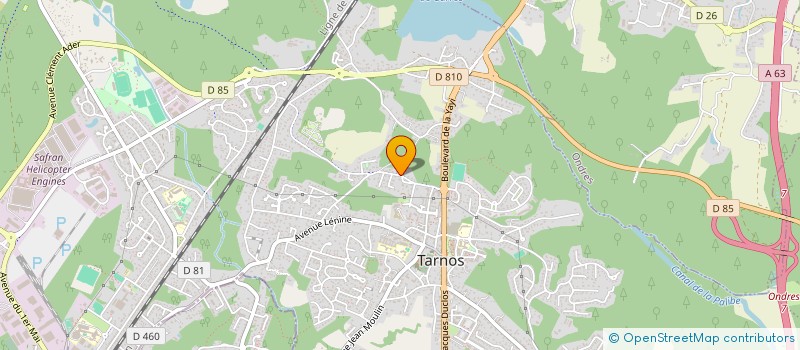 localisation de l'entreprise KICHOU - AKOOJEE  TARNOS