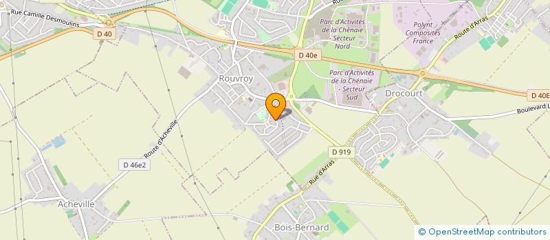 localisation de l'entreprise KICK BOXING CLUB DE ROUVROY  ROUVROY