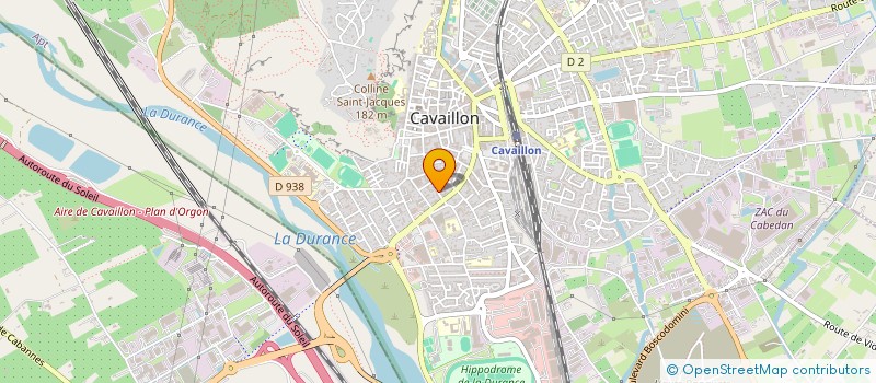 localisation de l'entreprise KICK BOXING KARATE DO  CAVAILLON