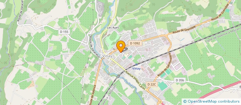 localisation de l'entreprise KICK-BOXING VINOIS  VINAY