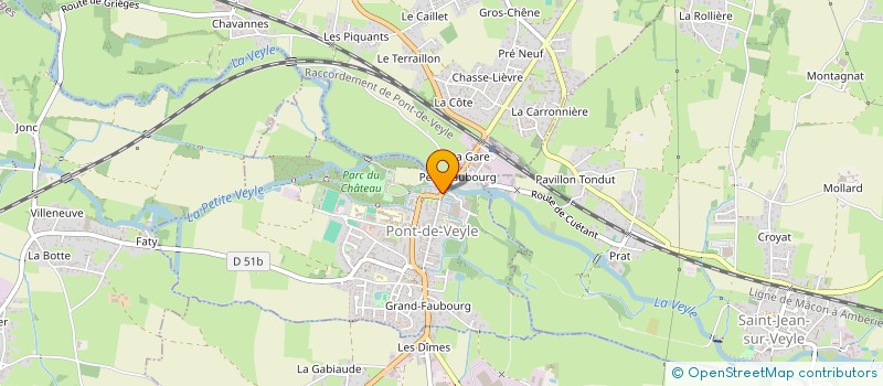 localisation de l'entreprise KICK&CLASH  PONT-DE-VEYLE