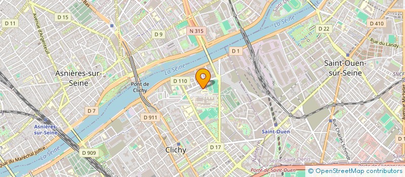 localisation de l'entreprise KICK ET FULL BOXING CLUB CLICHY à CLICHY