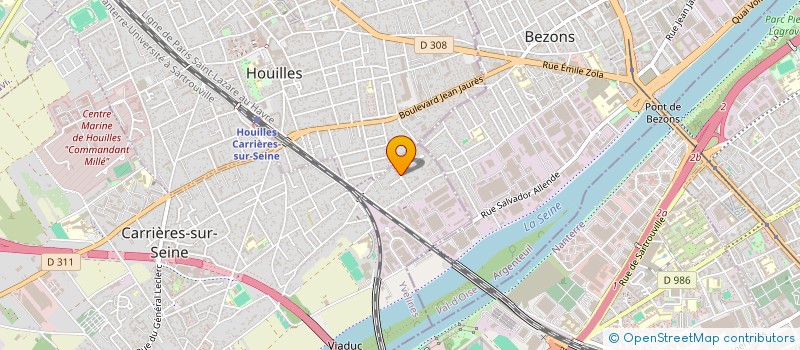 localisation de l'entreprise KICK IT  CARRIERES-SUR-SEINE