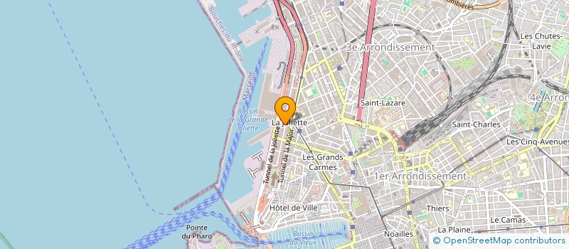 localisation de l'entreprise KICK'N ROLL MOTO CLUB  MARSEILLE