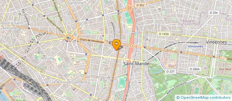 localisation de l'entreprise KICK'N RUSH  PARIS