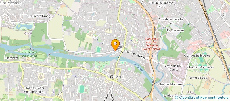 localisation de l'entreprise KICK STUDIO à OLIVET
