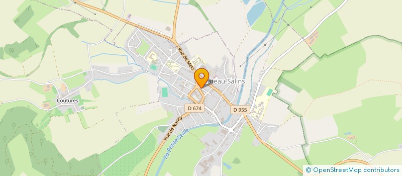 localisation de l'entreprise KICK THAI BOXING CLUB  CHATEAU-SALINS