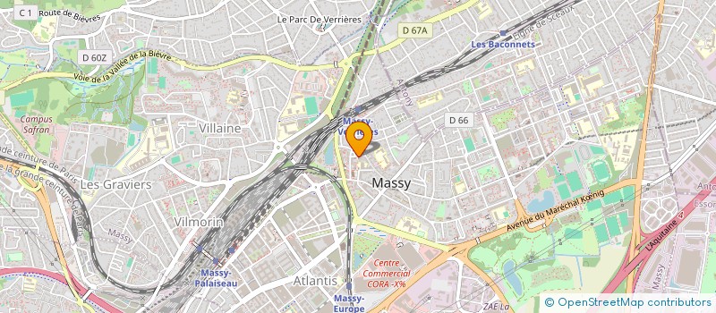 localisation de l'entreprise KICKSITES à MASSY